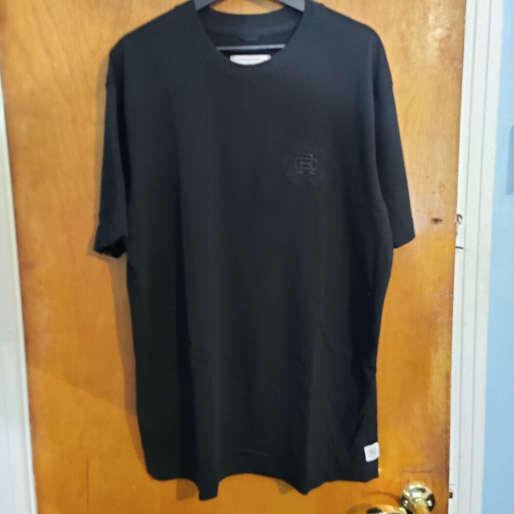 REIGNING CHAMP Crest Logo Relaxed T-Shirt M